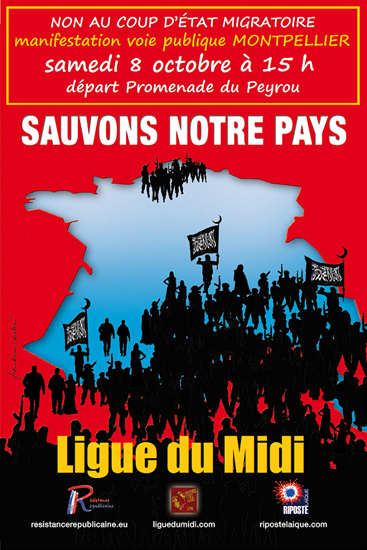 Manifestation de rue “Sauvons notre pays”