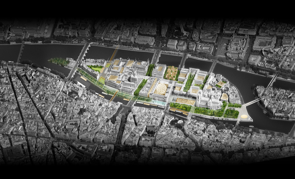 « Île de la Cité : vers la plus grosse promotion immobilière grâce à l’étincelle qui a mis le feu aux poutres ! ! ! »