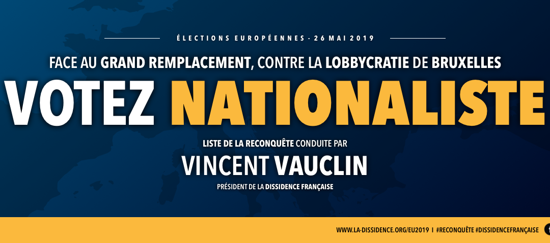 Pour les Européennes, on se recentre sur nos valeurs !