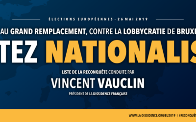 Pour les Européennes, on se recentre sur nos valeurs !