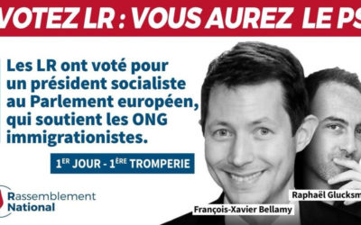 Les Républicains ont voté pour un président socialiste au Parlement européen, qui soutient les ONG immigrationistes
