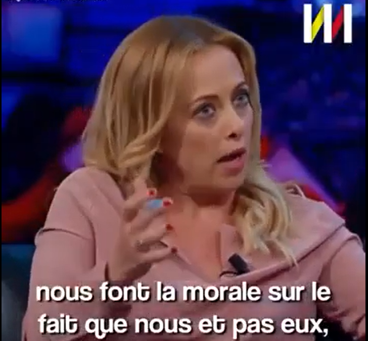 Une italienne dit la vérité aux français à propos de l’immigration africaine…