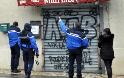 Sumène : les rabas(*) antifas se défoulent sur les commerces