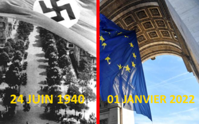 Une année qui a déjà bien mal commencé avec le drapeau de l’Arc de triomphe