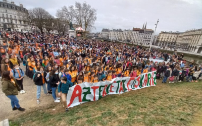 Pays basque : Des centaines d’élèves mobilisés à Bayonne pour le droit de passer bac et brevet en langue basque